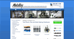 Desktop Screenshot of metalloytooling.com